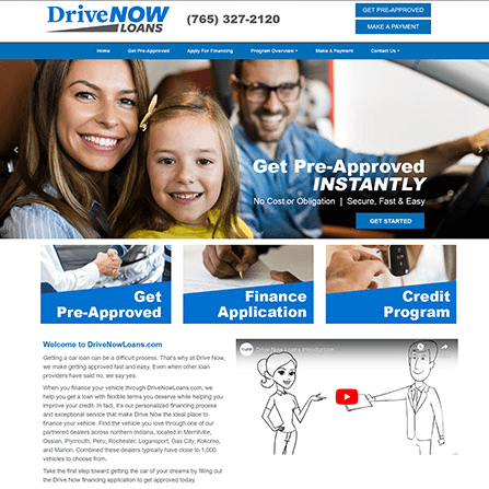 custom auto dealer website